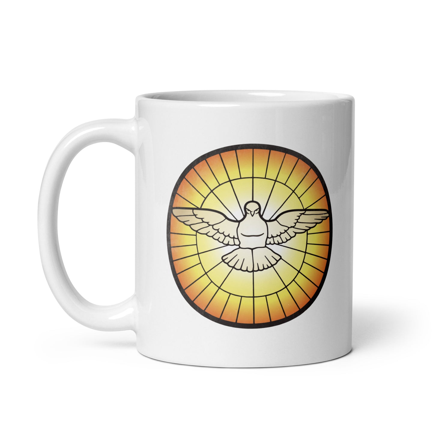 Holy Spirit Dove mug